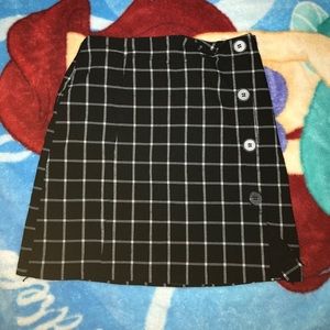 Plaid Mini Skirt